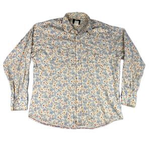 Vintage Wrangler Twenty Xtreme Pearl Snap Buttons Medium Long Sleeve Paisley